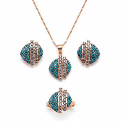 Azure Dome Jewellery Set - Jewel by JF