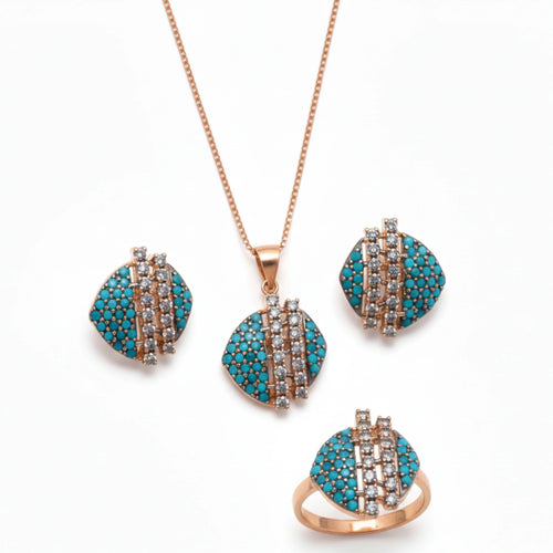 Azure Dome Jewellery Set - Jewel by JF