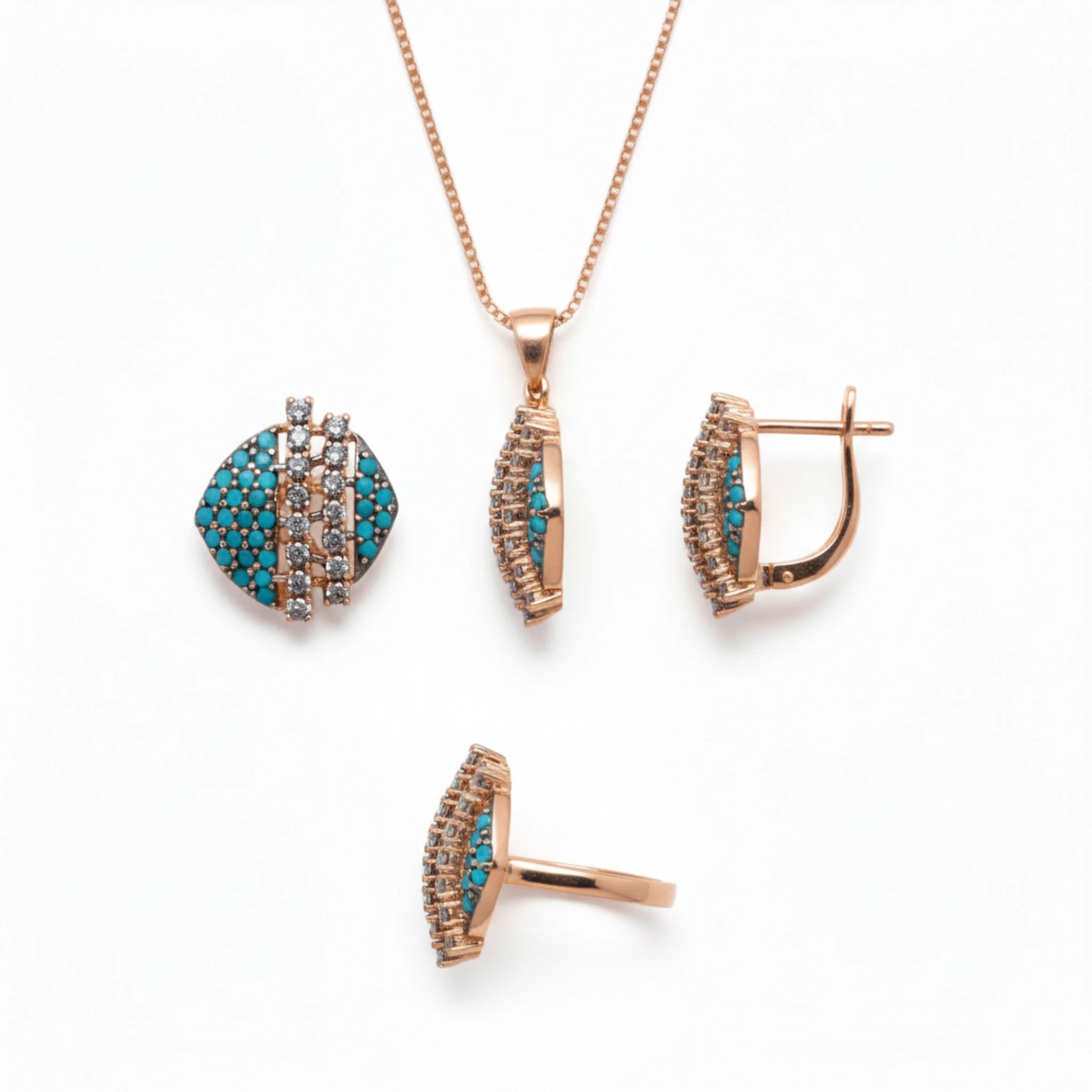 Azure Dome Jewellery Set - Jewel by JF