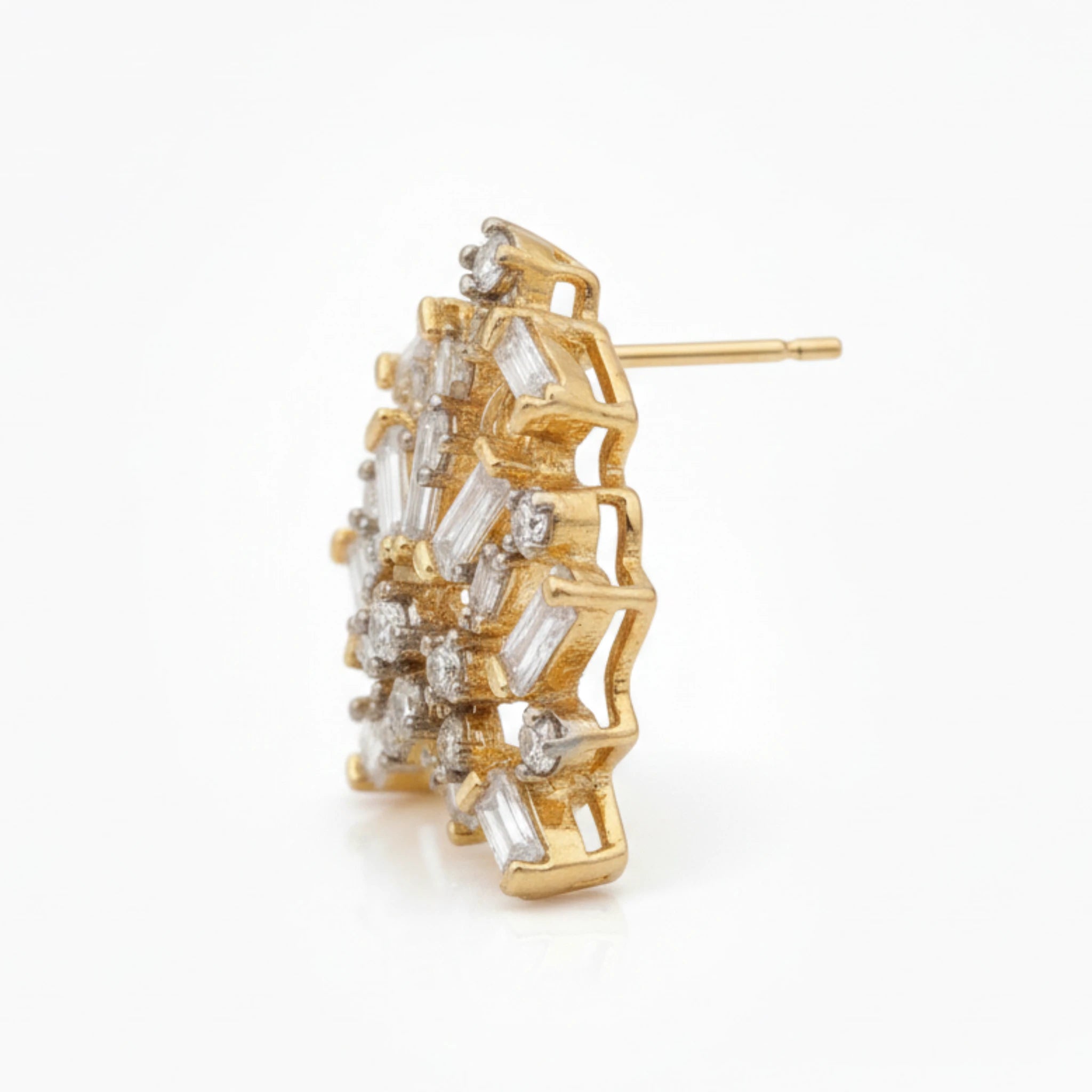 Celestial Crown Stud Earrings - Jewel by JF