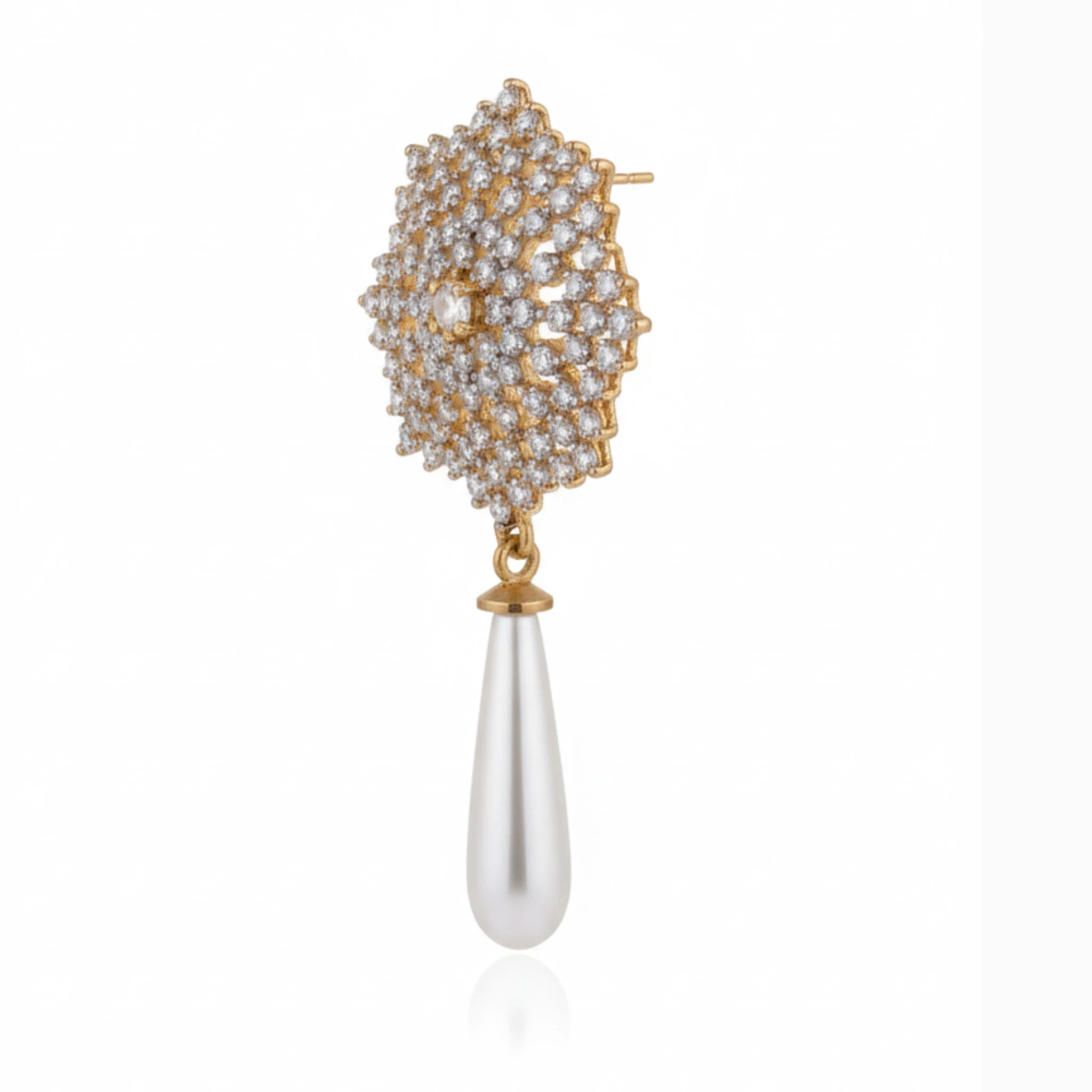 Celestial Pearl Drop Earrings - Jewel by JF