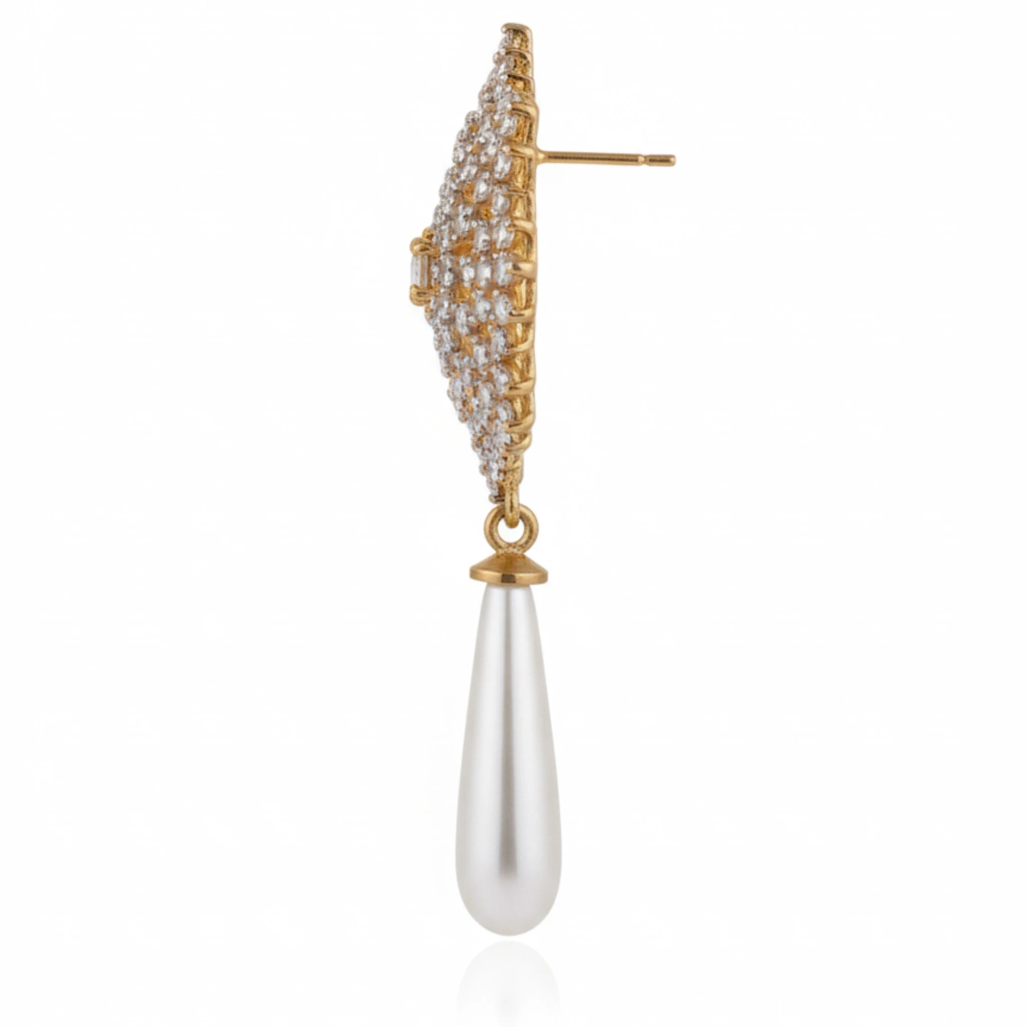 Celestial Pearl Drop Earrings - Jewel by JF