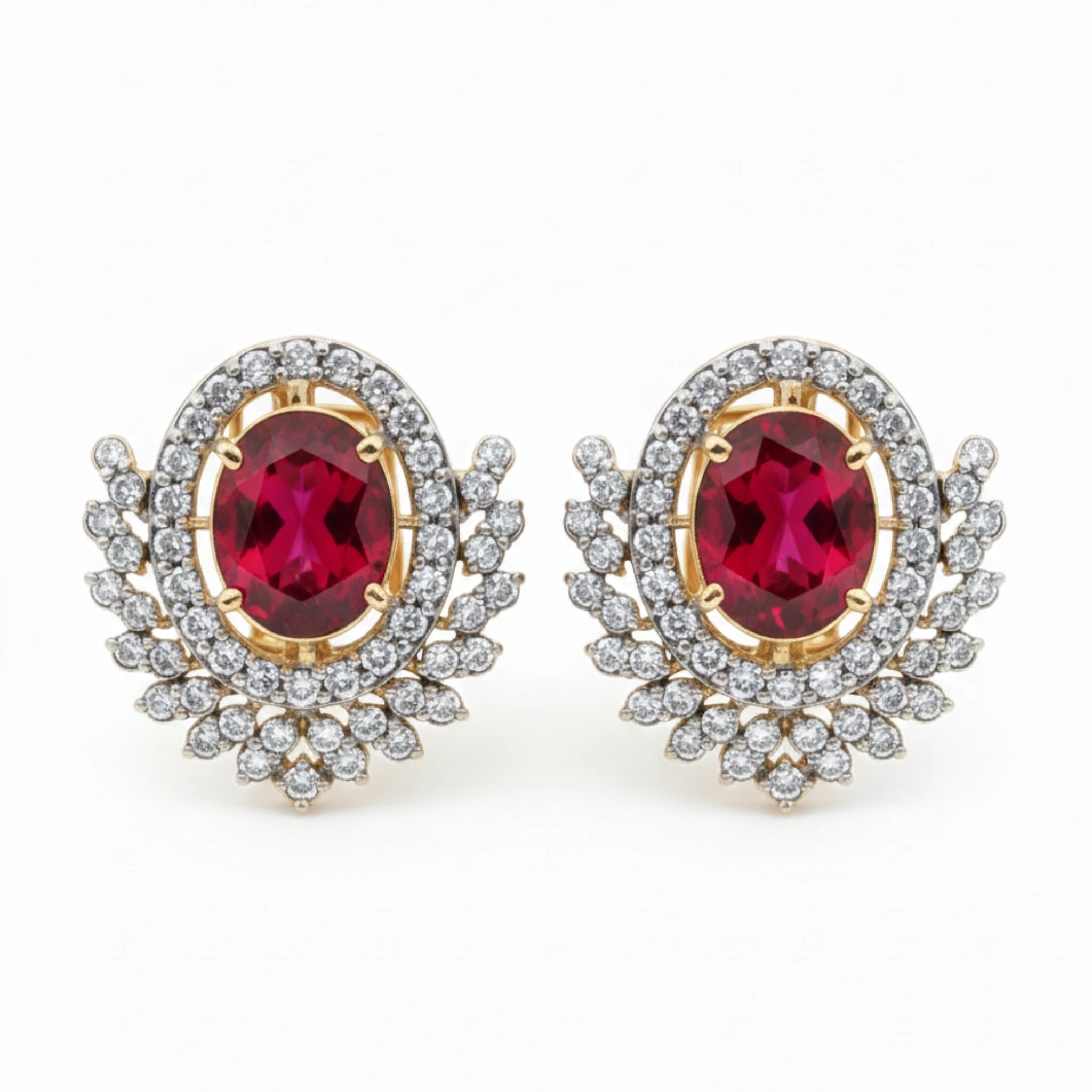 Imperial Crest Earrings - Jewel by JF
