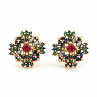 Imperial Lattice Earrings - Jewel by JF