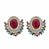 Imperial Crest Earrings - Jewel by JF