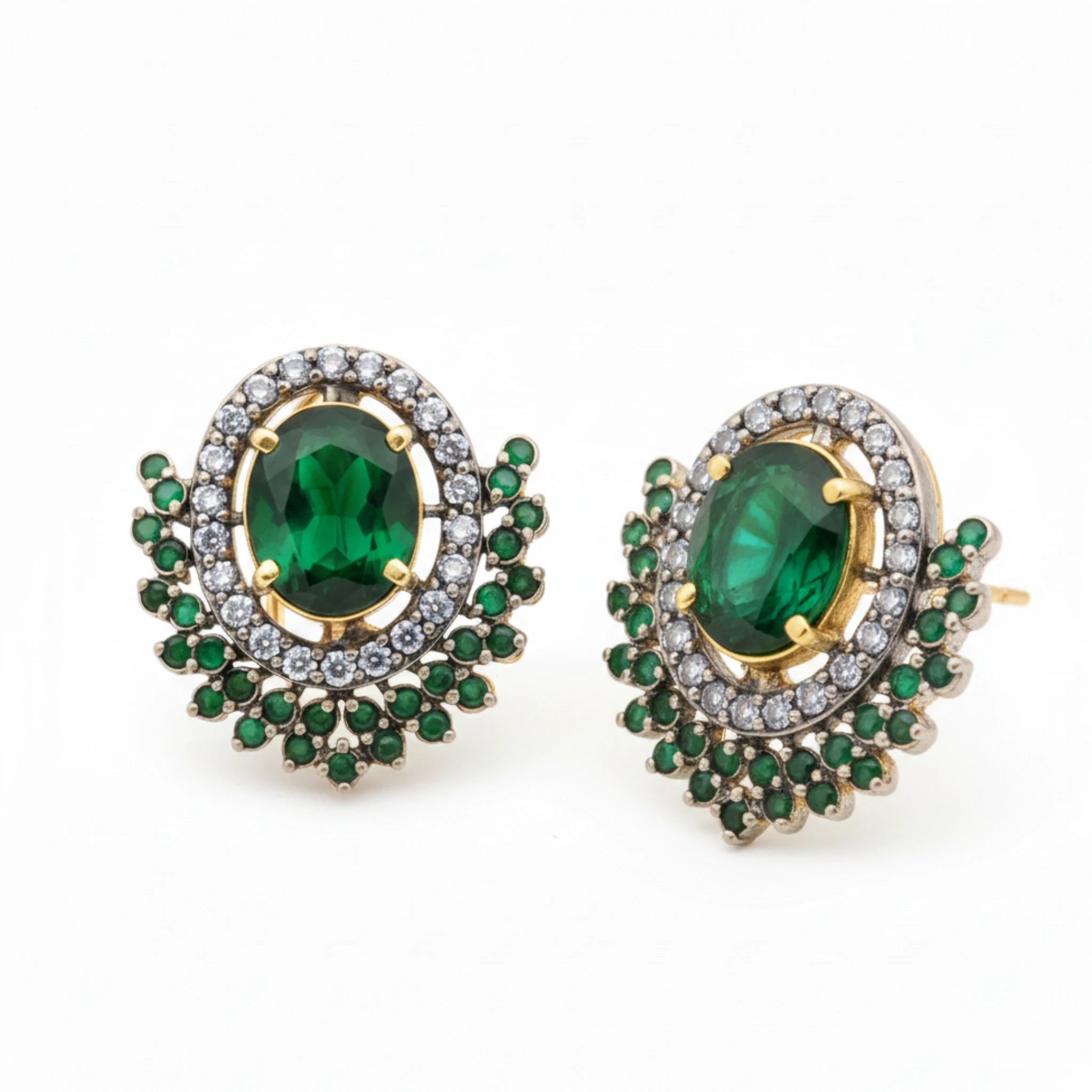 Imperial Crest Earrings - Jewel by JF