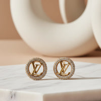 LV Halo Earrings - Jewel by JF