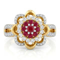 Midnight Bloom Statement Ring - Jewel by JF