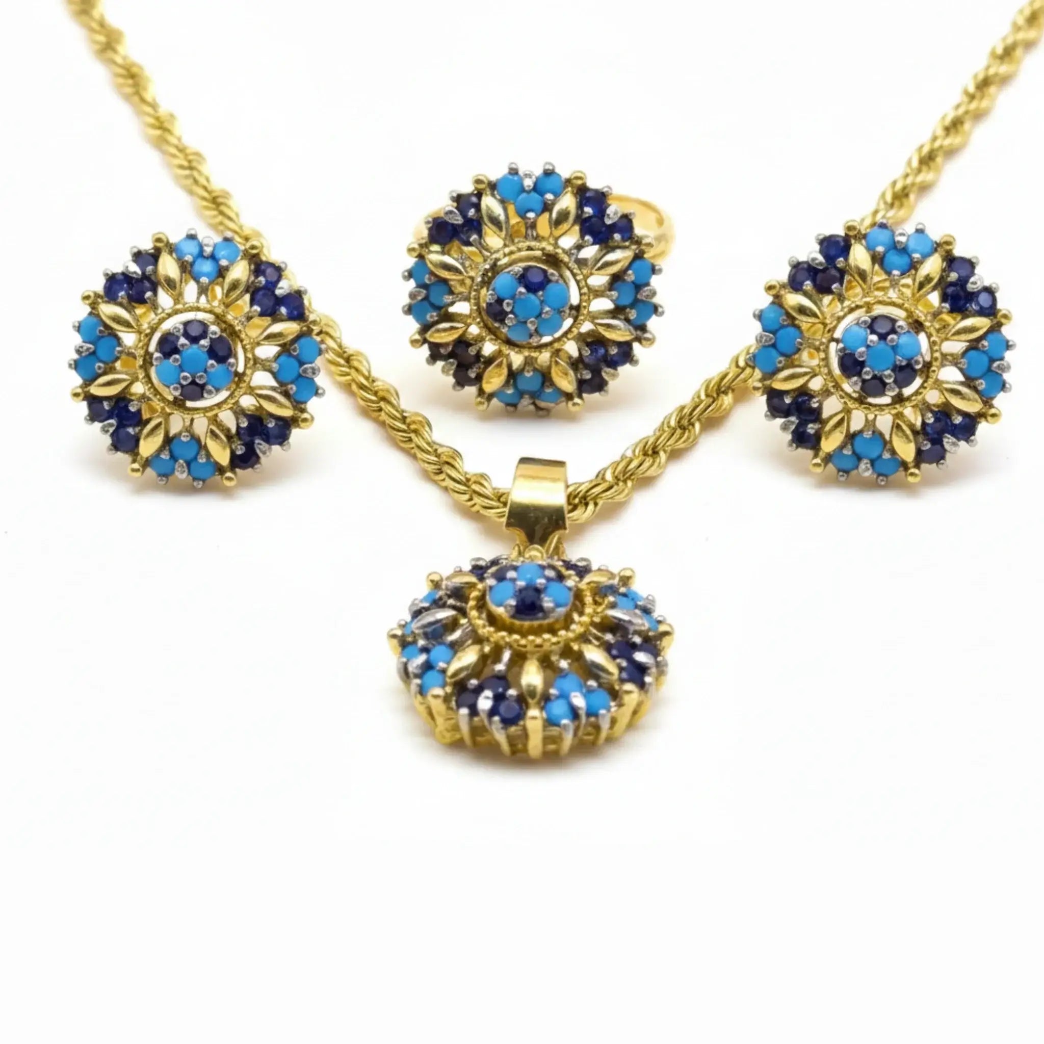 Midnight Mosaic Jewellery Set - Jewel by JF