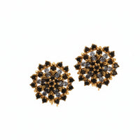 Midnight Sunburst Earrings - Jewel by JF