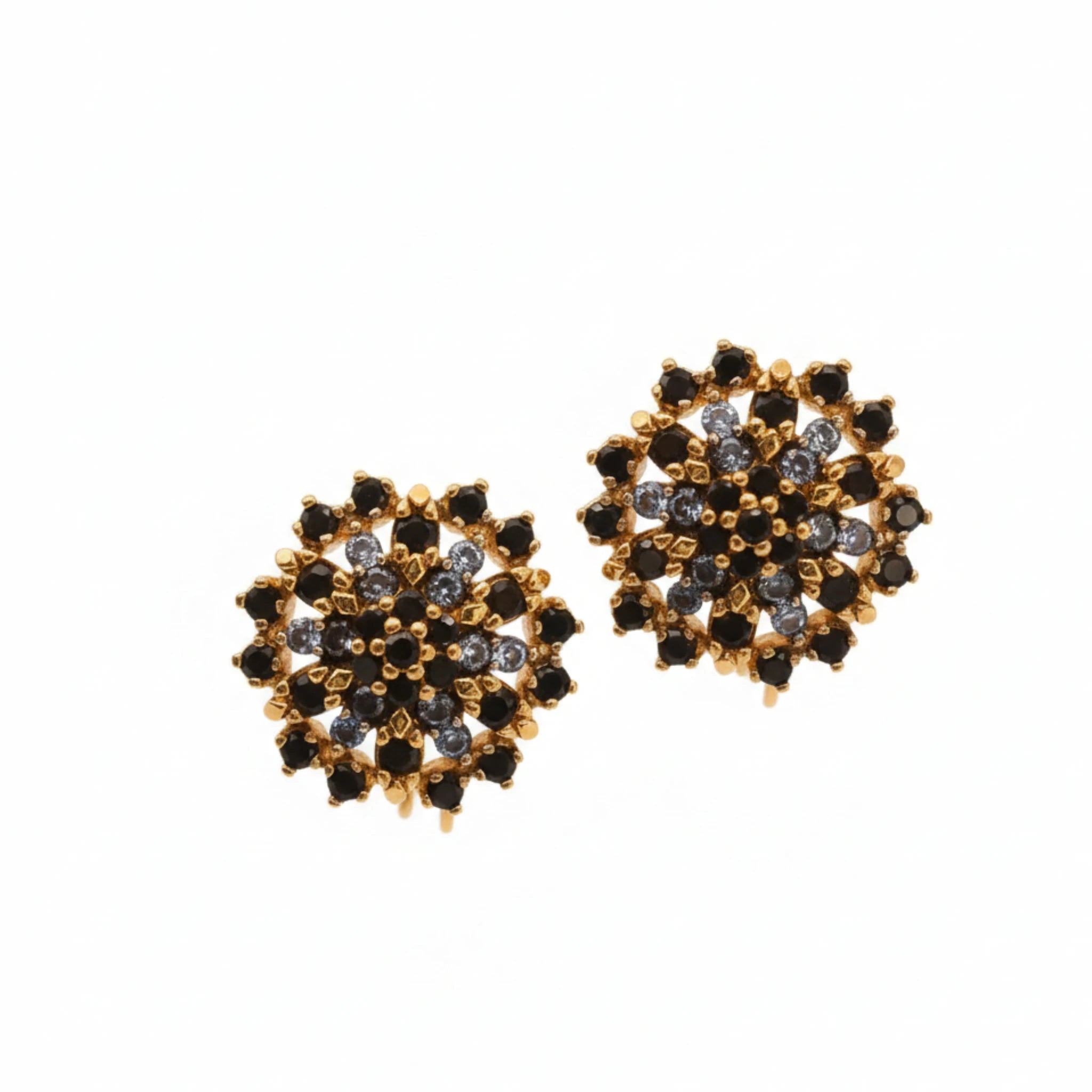 Midnight Sunburst Earrings - Jewel by JF