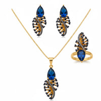 Midnight Wing Jewellery Set - Jewel by JF