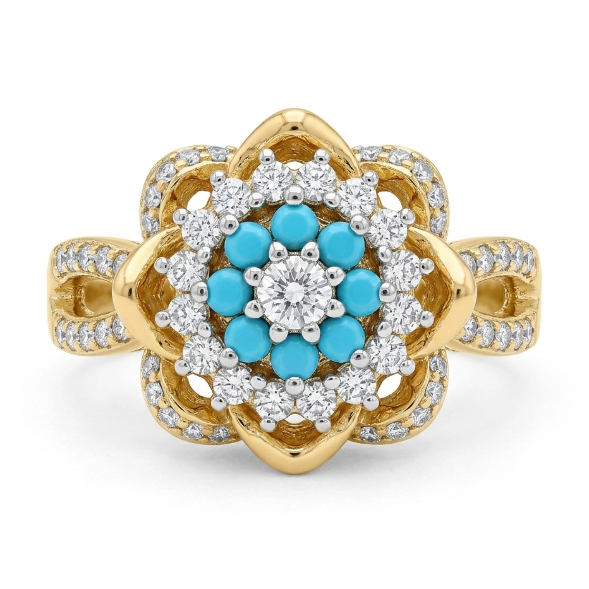 Midnight Bloom Statement Ring - Jewel by JF
