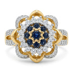 Midnight Bloom Statement Ring - Jewel by JF