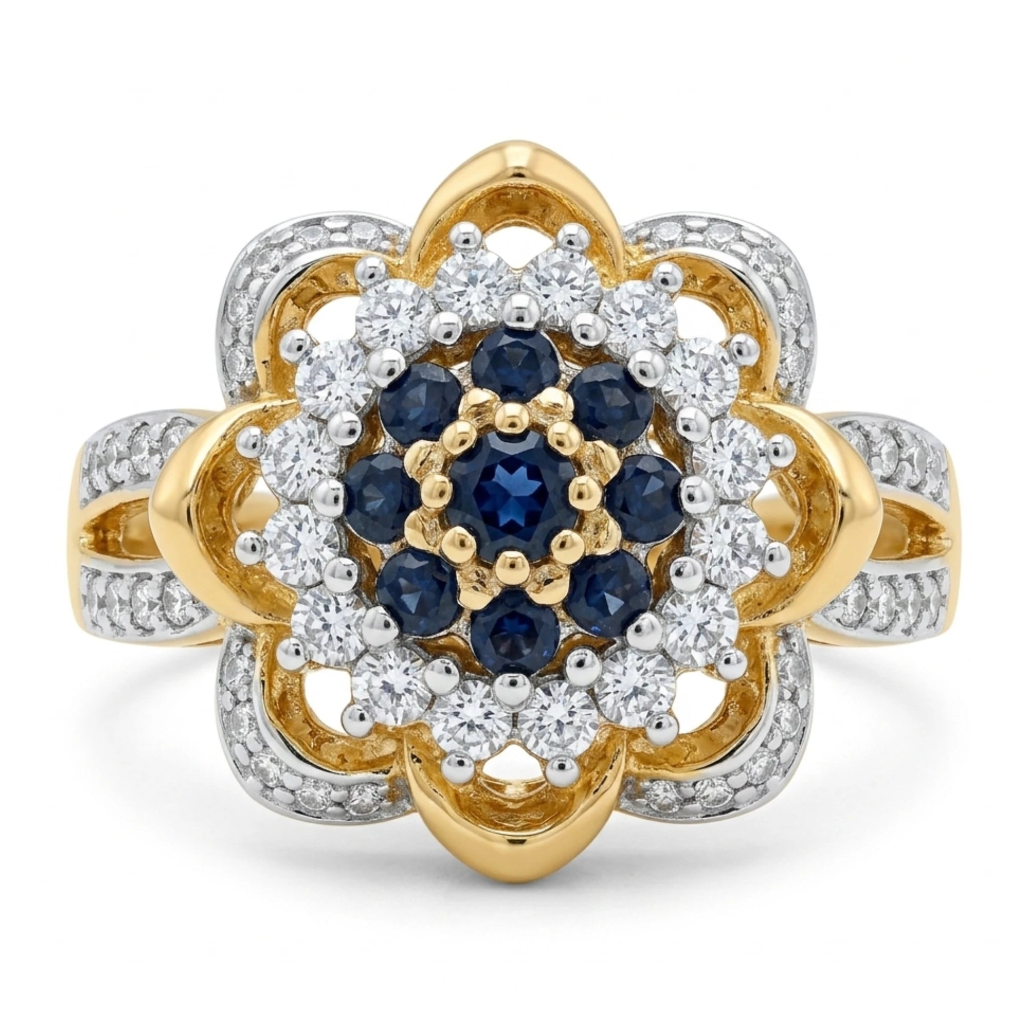 Midnight Bloom Statement Ring - Jewel by JF