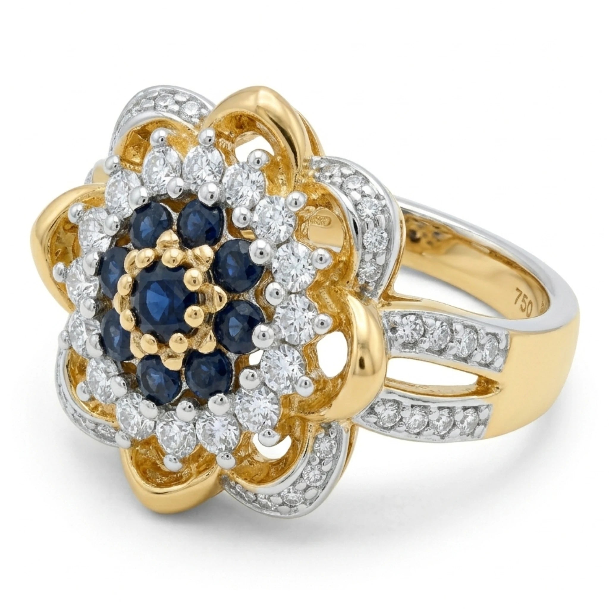 Midnight Bloom Statement Ring - Jewel by JF