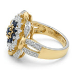 Midnight Bloom Statement Ring - Jewel by JF