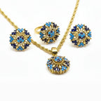 Midnight Mosaic Jewellery Set - Jewel by JF