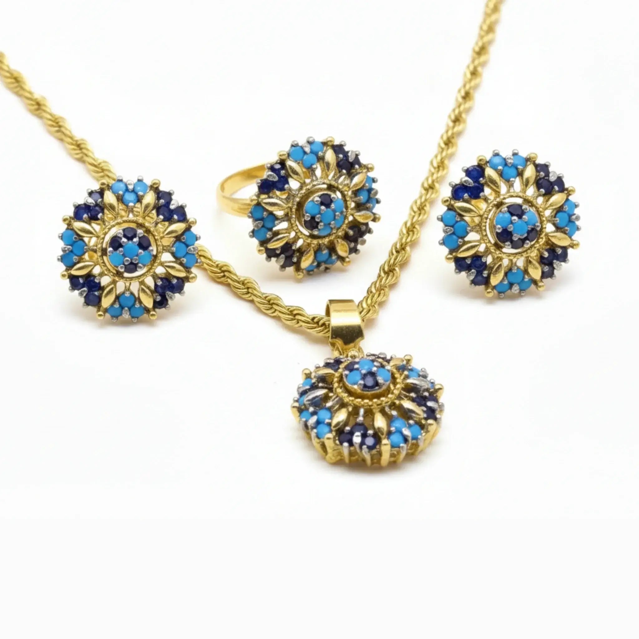 Midnight Mosaic Jewellery Set - Jewel by JF