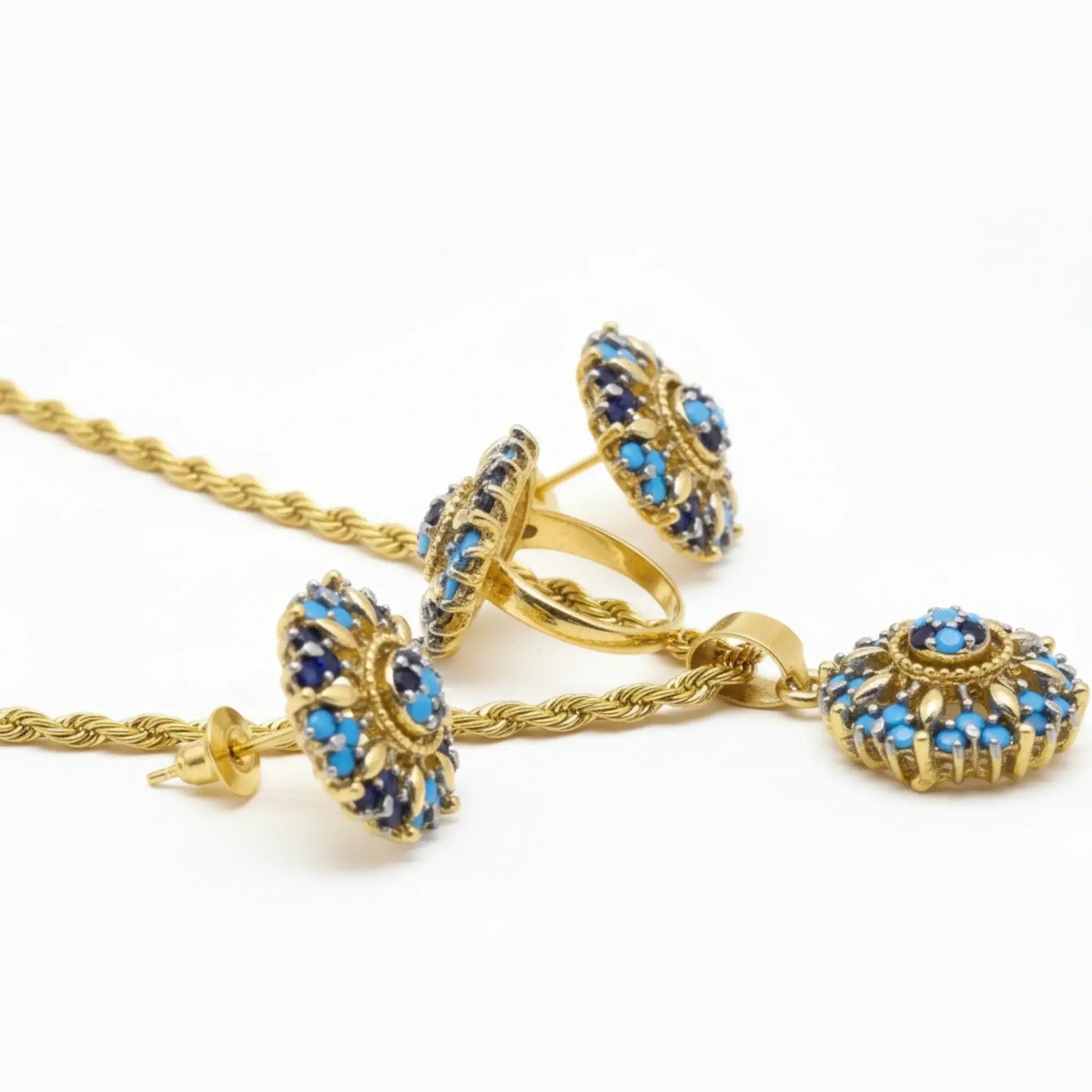 Midnight Mosaic Jewellery Set - Jewel by JF