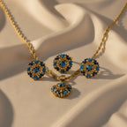 Midnight Mosaic Jewellery Set - Jewel by JF