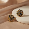 Midnight Sunburst Earrings - Jewel by JF