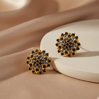 Midnight Sunburst Earrings - Jewel by JF