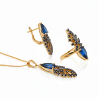 Midnight Wing Jewellery Set - Jewel by JF