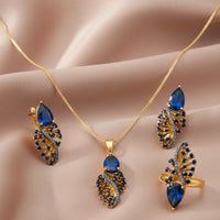 Midnight Wing Jewellery Set - Jewel by JF