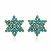 Mosaic Star Earrings - Jewel by JF