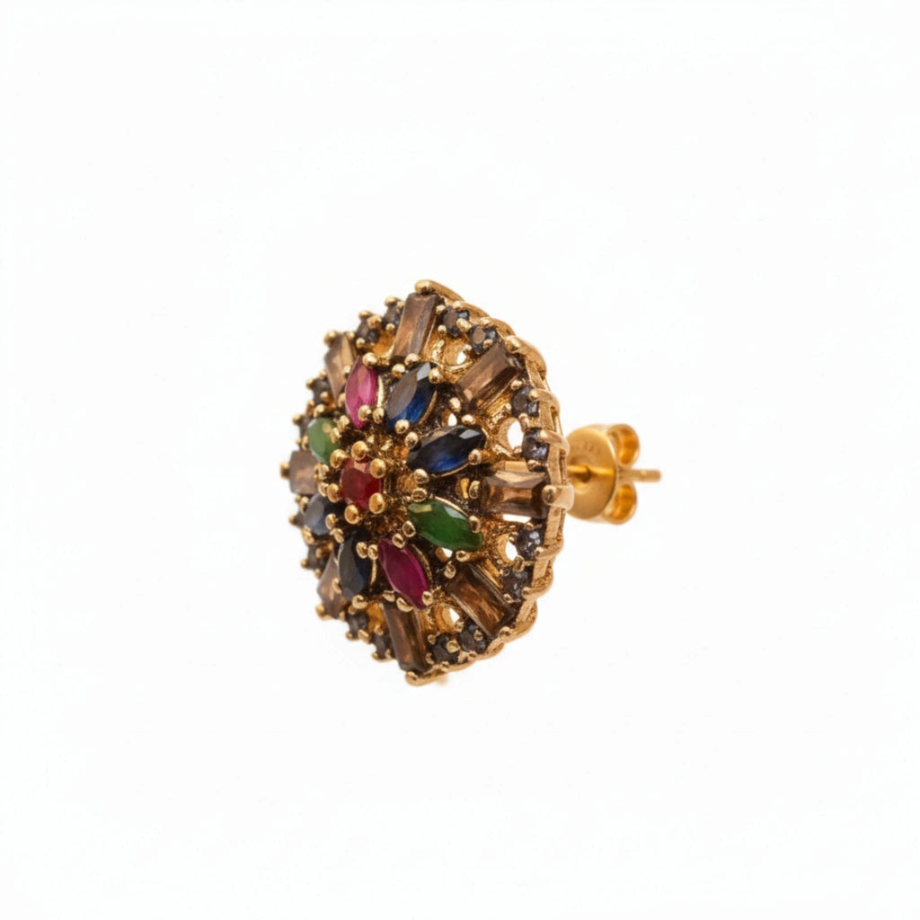 Mosaic Stud Earrings - Jewel by JF