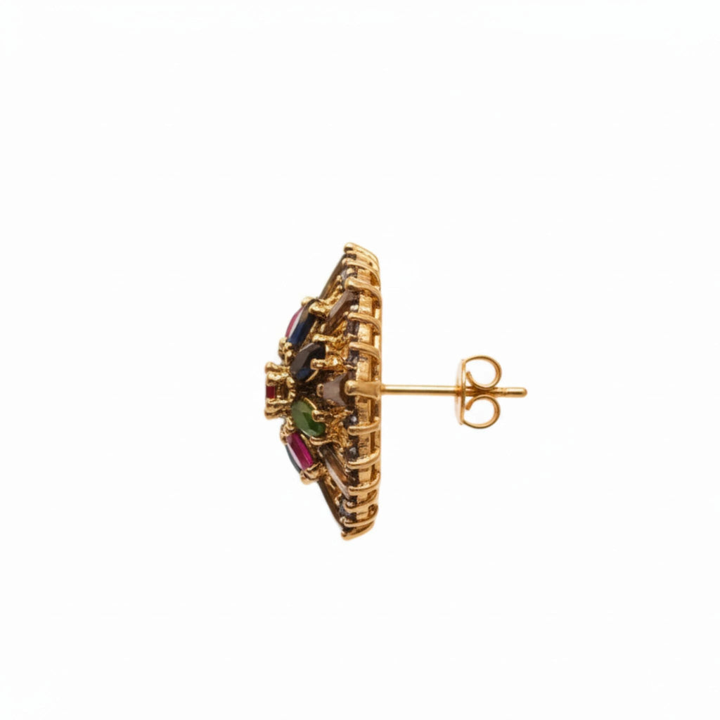 Mosaic Stud Earrings - Jewel by JF