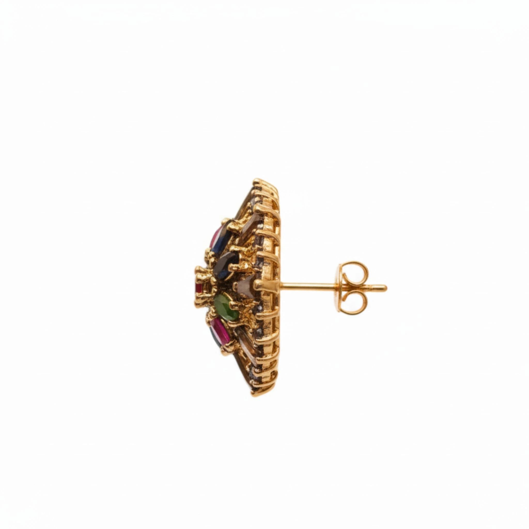 Mosaic Stud Earrings - Jewel by JF