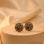 Mosaic Stud Earrings - Jewel by JF