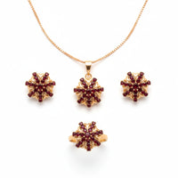 Radiant Floret Jewellery Set - Jewel by JF
