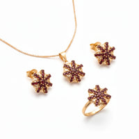 Radiant Floret Jewellery Set - Jewel by JF