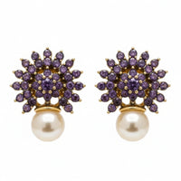 Regal Halo Earrings - Jewel by JF