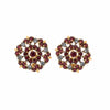 Regal Rosette Earrings - Jewel by JF