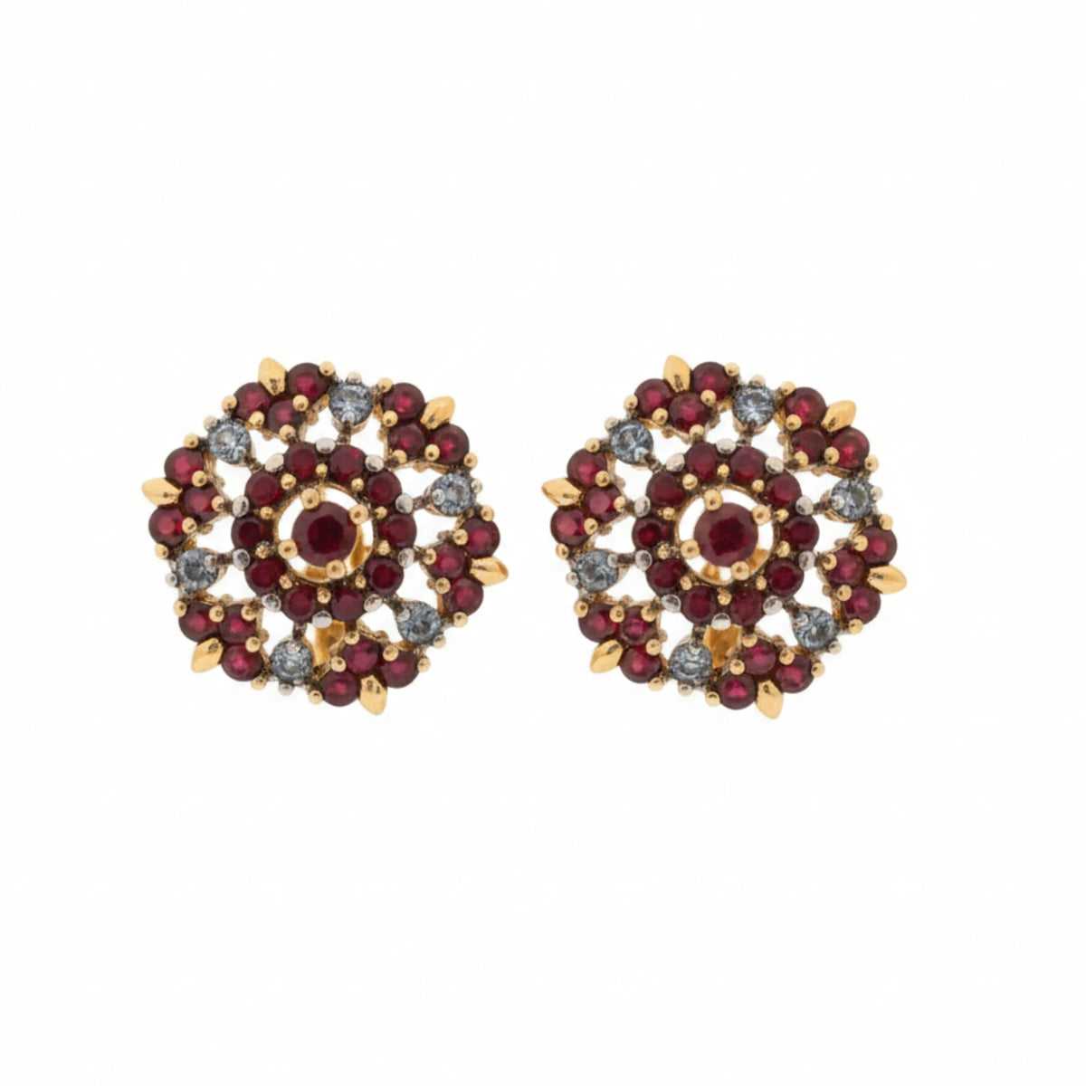 Regal Rosette Earrings - Jewel by JF
