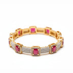 Regal Crimson Bangle - Jewel by JF