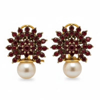 Regal Halo Earrings - Jewel by JF