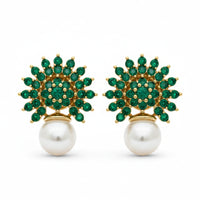 Regal Halo Earrings - Jewel by JF