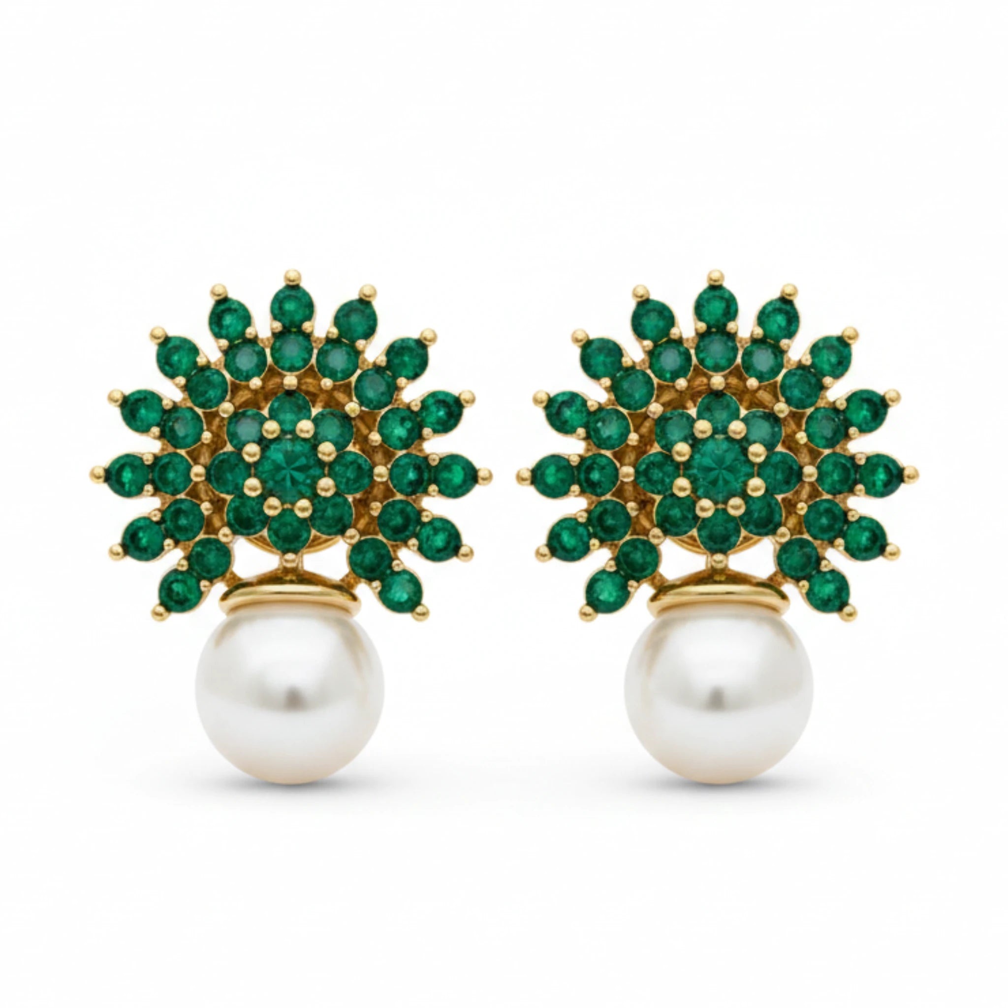 Regal Halo Earrings - Jewel by JF