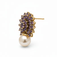 Regal Halo Earrings - Jewel by JF