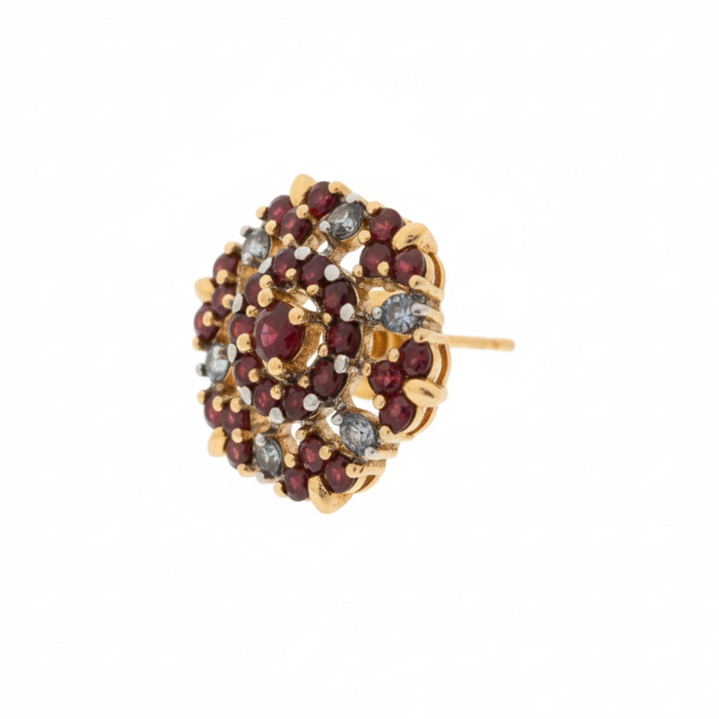 Regal Rosette Earrings - Jewel by JF
