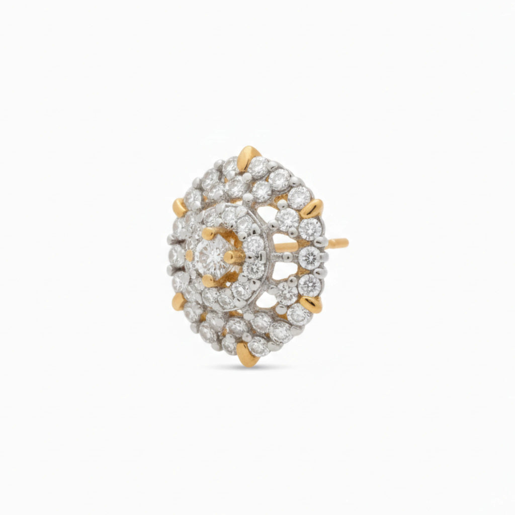 Regal Rosette Earrings - Jewel by JF
