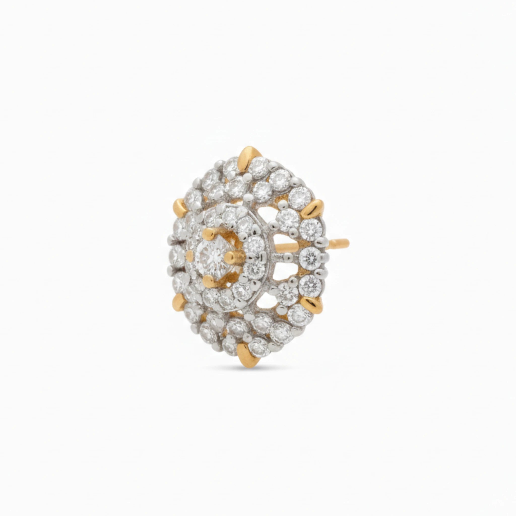 Regal Rosette Earrings - Jewel by JF