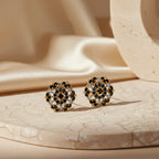 Regal Rosette Earrings - Jewel by JF