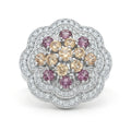 Rose Quartz Bloom Ring - Jewel by JF