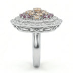 Rose Quartz Bloom Ring - Jewel by JF